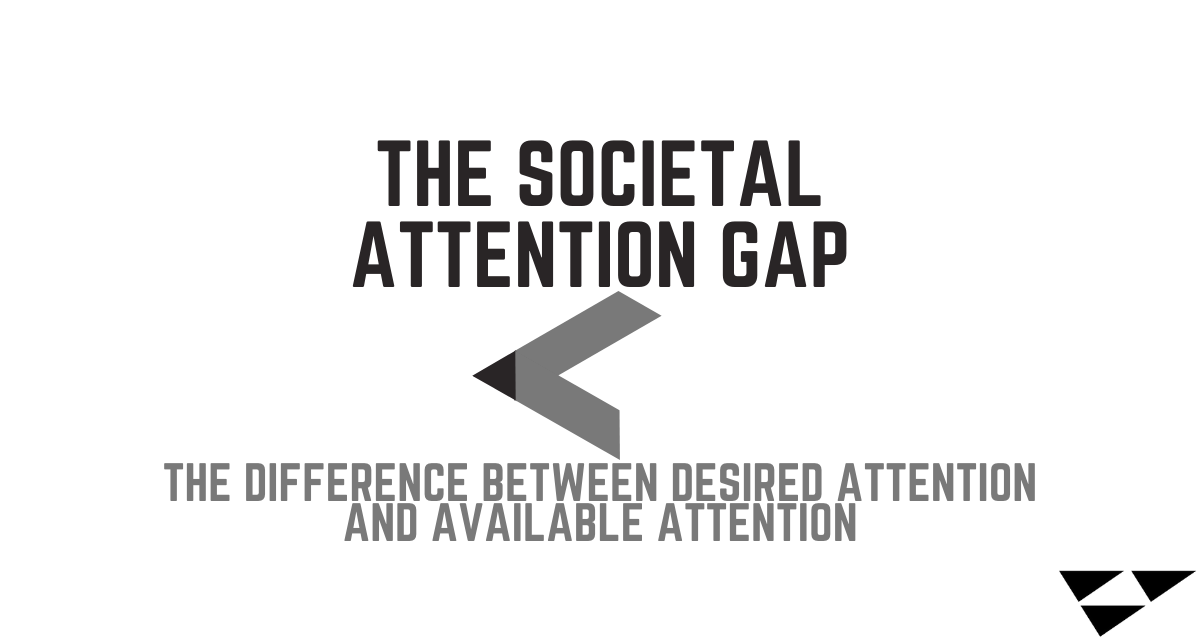 The Growing Societal Attention Gap